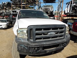 2006 Ford F-250 XL White Super Cab 6.0L AT 4WD #F22896